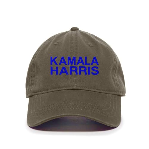 DSGN BY DNA Kamala Harris 2024 Election Democrats Baseball Cap Embroidered Cotton Adjustable Dad Hat