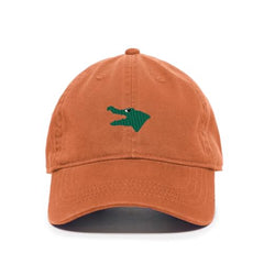 DSGN BY DNA Alligator Head Embroidered Baseball Cap Cotton Adjustable Dad Hat