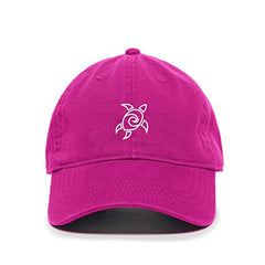 Sea Turtle Baseball Cap Embroidered Cotton Adjustable Dad Hat