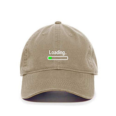 DSGN By DNA Loading Sign Baseball Cap Embroidered Cotton Adjustable Dad Hat