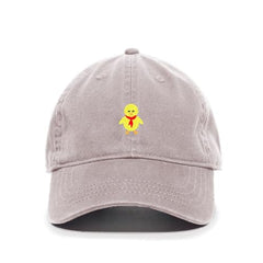 DSGN BY DNA Easter Chick Embroidered Baseball Cap Cotton Adjustable Dad Hat