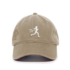 DSGN By DNA Running Woman Baseball Cap Embroidered Cotton Adjustable Dad Hat