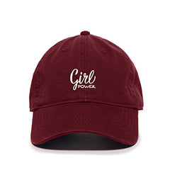 DSGN By DNA Girl Power Baseball Cap Embroidered Cotton Adjustable Dad Hat