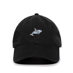 DSGN BY DNA Killer Whale Embroidered Baseball Cap Cotton Adjustable Dad Hat
