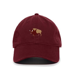 DSGN BY DNA Buffalo Embroidered Baseball Cap Cotton Adjustable Dad Hat