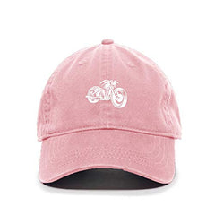 DSGN By DNA Motorcycle Baseball Cap Embroidered Cotton Adjustable Dad Hat