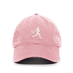 DSGN By DNA Running Woman Baseball Cap Embroidered Cotton Adjustable Dad Hat