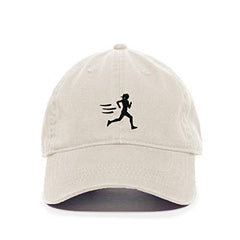 DSGN By DNA Running Woman Baseball Cap Embroidered Cotton Adjustable Dad Hat