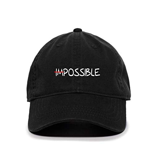 DSGN By DNA Impossible Baseball Cap Embroidered Cotton Adjustable Dad Hat