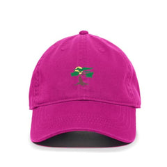 DSGN BY DNA Bonsai Tree with Moon Embroidered Baseball Cap Cotton Adjustable Dad Hat