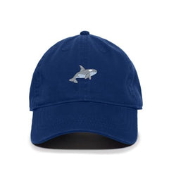 DSGN BY DNA Killer Whale Embroidered Baseball Cap Cotton Adjustable Dad Hat