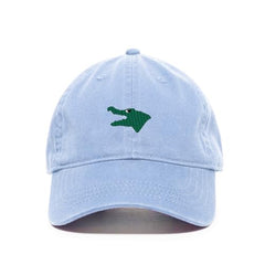 DSGN BY DNA Alligator Head Embroidered Baseball Cap Cotton Adjustable Dad Hat