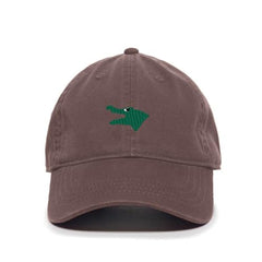 DSGN BY DNA Alligator Head Embroidered Baseball Cap Cotton Adjustable Dad Hat