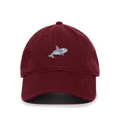 DSGN BY DNA Killer Whale Embroidered Baseball Cap Cotton Adjustable Dad Hat