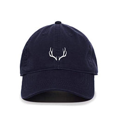 DSGN By DNA Deer Horn Baseball Cap Embroidered Cotton Adjustable Dad Hat