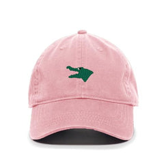 DSGN BY DNA Alligator Head Embroidered Baseball Cap Cotton Adjustable Dad Hat