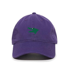 DSGN BY DNA Alligator Head Embroidered Baseball Cap Cotton Adjustable Dad Hat