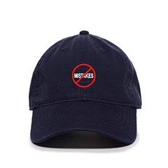 DSGN By DNA Mistakes Forbidden Baseball Cap Embroidered Cotton Adjustable Dad Hat