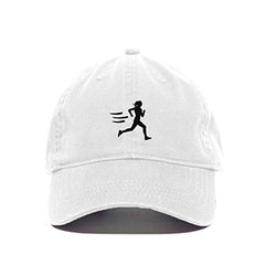 DSGN By DNA Running Woman Baseball Cap Embroidered Cotton Adjustable Dad Hat