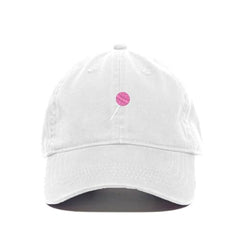 DSGN BY DNA Lollipop Embroidered Baseball Cap Cotton Adjustable Dad Hat