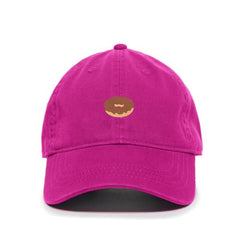 DSGN BY DNA Doughnut Donut Embroidered Baseball Cap Cotton Adjustable Dad Hat