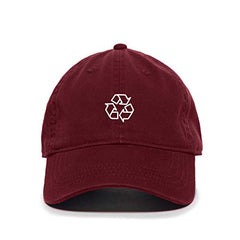 DSGN By DNA Recycle Sign Baseball Cap Embroidered Cotton Adjustable Dad Hat