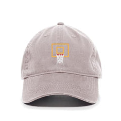 DSGN BY DNA Basketball Hoop Embroidered Baseball Cap Cotton Adjustable Dad Hat