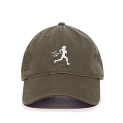 DSGN By DNA Running Woman Baseball Cap Embroidered Cotton Adjustable Dad Hat