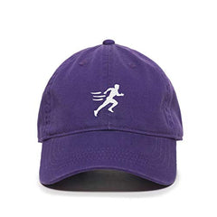 DSGN By DNA Running Man Baseball Cap Embroidered Cotton Adjustable Dad Hat