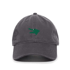 DSGN BY DNA Alligator Head Embroidered Baseball Cap Cotton Adjustable Dad Hat