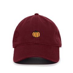 Halloween Pumpkin Baseball Cap Embroidered Cotton Adjustable Dad Hat