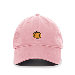 Halloween Pumpkin Baseball Cap Embroidered Cotton Adjustable Dad Hat