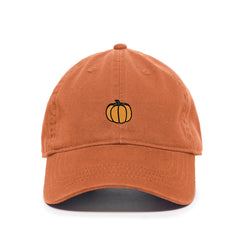 Halloween Pumpkin Baseball Cap Embroidered Cotton Adjustable Dad Hat