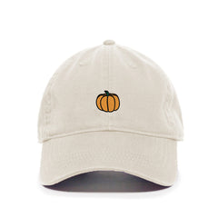 Halloween Pumpkin Baseball Cap Embroidered Cotton Adjustable Dad Hat