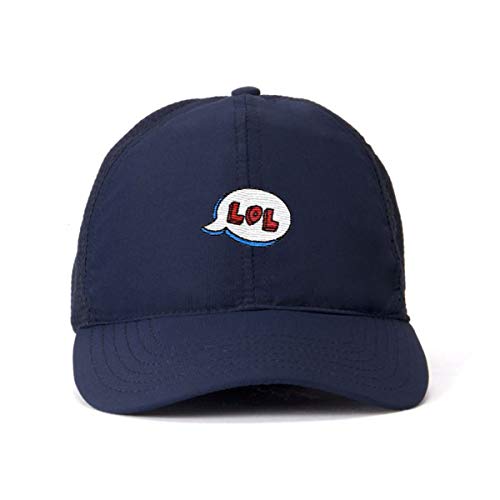 LOL Bubble Dad Baseball Cap Embroidered Cotton Adjustable Dad Hat