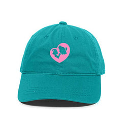 Mother Child Baseball Cap Embroidered Cotton Adjustable Dad Hat