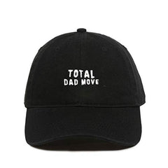 Total DAD Move Baseball Cap Embroidered Cotton Adjustable Dad Hat