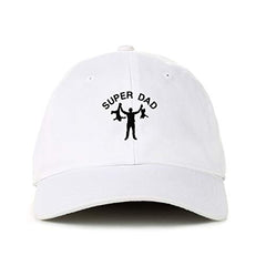 Funny Super Dad Dad Baseball Cap Embroidered Cotton Adjustable Dad Hat