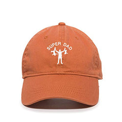 Funny Super Dad Dad Baseball Cap Embroidered Cotton Adjustable Dad Hat