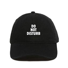 Do Not Disturb Baseball Cap Embroidered Cotton Adjustable Dad Hat