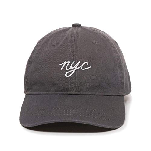 NYC New York City Baseball Cap Embroidered Cotton Adjustable Dad Hat