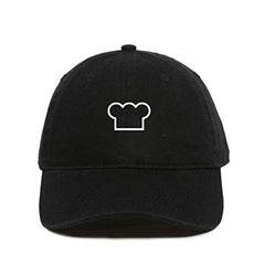 Chef Hat Baseball Cap Embroidered Cotton Adjustable Dad Hat