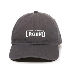 The Legend Dad Baseball Cap Embroidered Cotton Adjustable Dad Hat