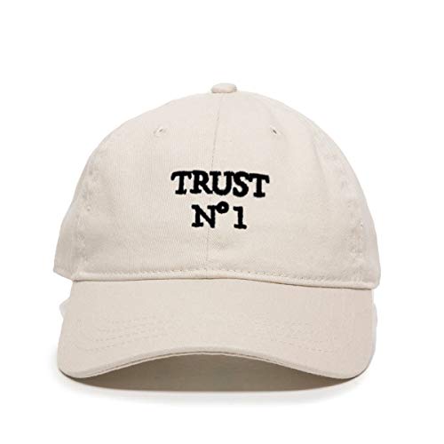 Trust No1 Nobody Baseball Cap Embroidered Cotton Adjustable Dad Hat
