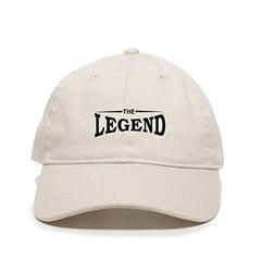 The Legend Dad Baseball Cap Embroidered Cotton Adjustable Dad Hat