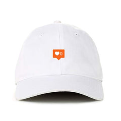 0 Likes Instagram Dad Baseball Cap Embroidered Cotton Adjustable Dad Hat