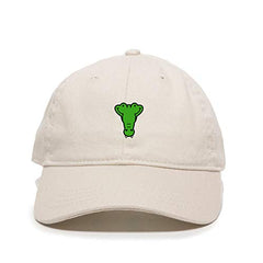 Alligator Baseball Cap Embroidered Cotton Adjustable Dad Hat