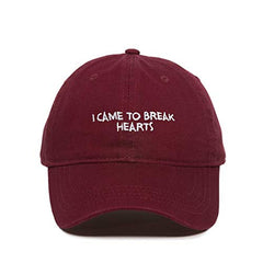 I Came to Break Hearts RiRi Baseball Cap Embroidered Cotton Adjustable Dad Hat