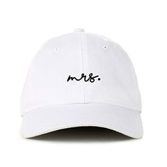 Mrs. Baseball Cap Embroidered Cotton Adjustable Dad Hat