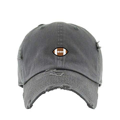 American Football Vintage Baseball Cap Embroidered Cotton Adjustable Distressed Dad Hat